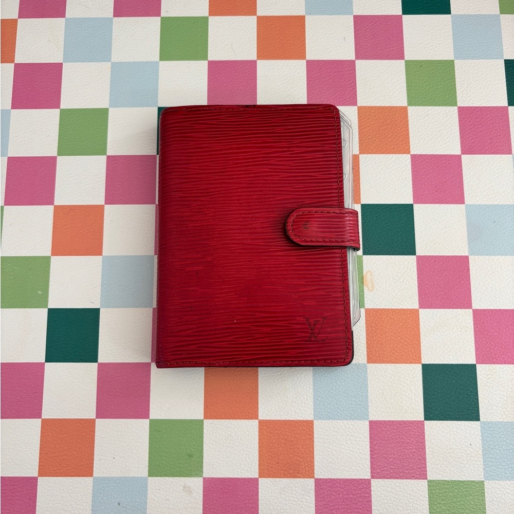 Louis Vuitton Black and Gold Organizer